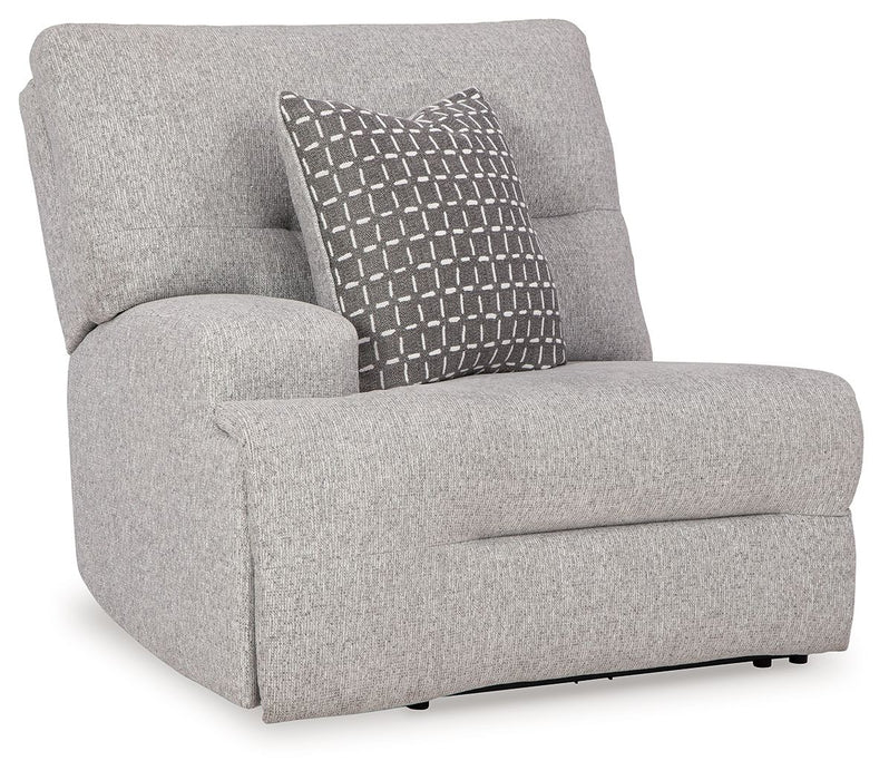 Acklen Place - Laf Zero Wall Power Recliner - Pewter Signature Design by Ashley®