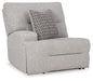 Acklen Place - Laf Zero Wall Power Recliner - Pewter Signature Design by Ashley®