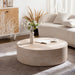 Round Coffee Table For Living Room - Amber Home Essentials