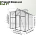 Gain Height Windproof house With Raised Base Daily Nest