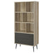 Minerva - 3 Shelf Bookcase With Drawers - Natural Furniture Max