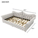 Upholstered Daybed With LED Lighting And Nailhead Trim Dreamland