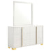 6 Drawer Dresser With Mirror - White Furniture Max