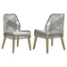 Modern Coastal Dining Chair (Set of 2) Furniture Max
