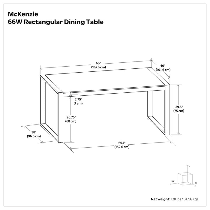 Mckenzie - Crafted Dining Table Simpli-Home