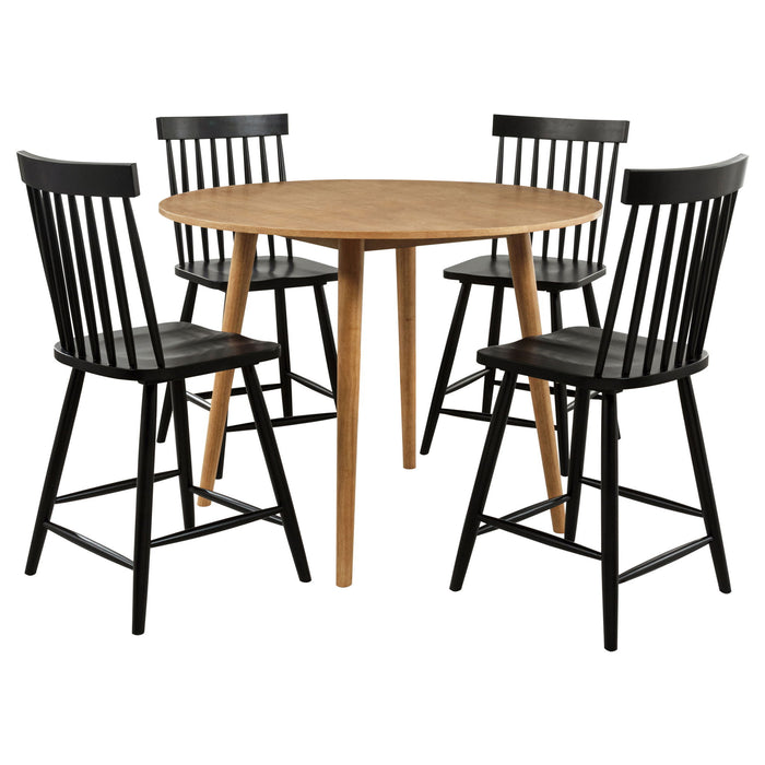 Sutton - 5 Piece Counter Height Dining Set Furniture Max