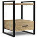 Riverside - Bedside Table - Natural Simpli-Home
