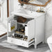 30" Bathroom Vanity With Sink Combo Undermount Sink, Cabinet With Doors And Drawer - White Hearth and Haven
