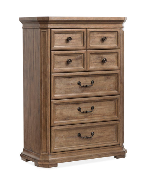 Adler Court - Drawer Chest - Florentine Walnut Magnussen Furniture