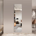 Full Body Round Corner Mirror For Living Room Daily Nest