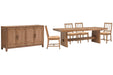 Lindon - Trestle Dining Table Set Magnussen Furniture
