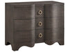 Fenwick - Embossed Chest - Dark Brown Universal Furniture
