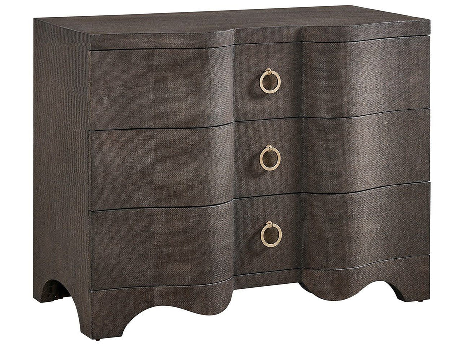 Fenwick - Embossed Chest - Dark Brown Universal Furniture