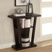 2 Shelf Console Table With V Shape Design - Brown Furniture Max