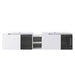 Wall Mounted Bathroom Vanity With Sink, Soft Close Doors, Cabinet & Half Door Home Essentials