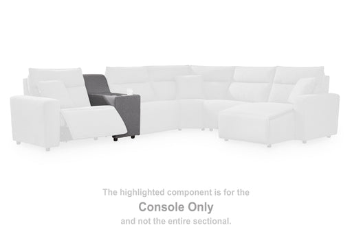 Modmax II - Console - Salt And Pepper Signature Design by Ashley®