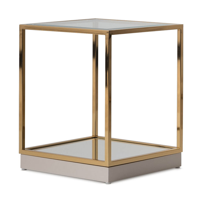 Savannah Breeze - End Table - Bright Gold