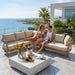 Outdoor Patio Sectional Sofa Set - Oak Home Essentials