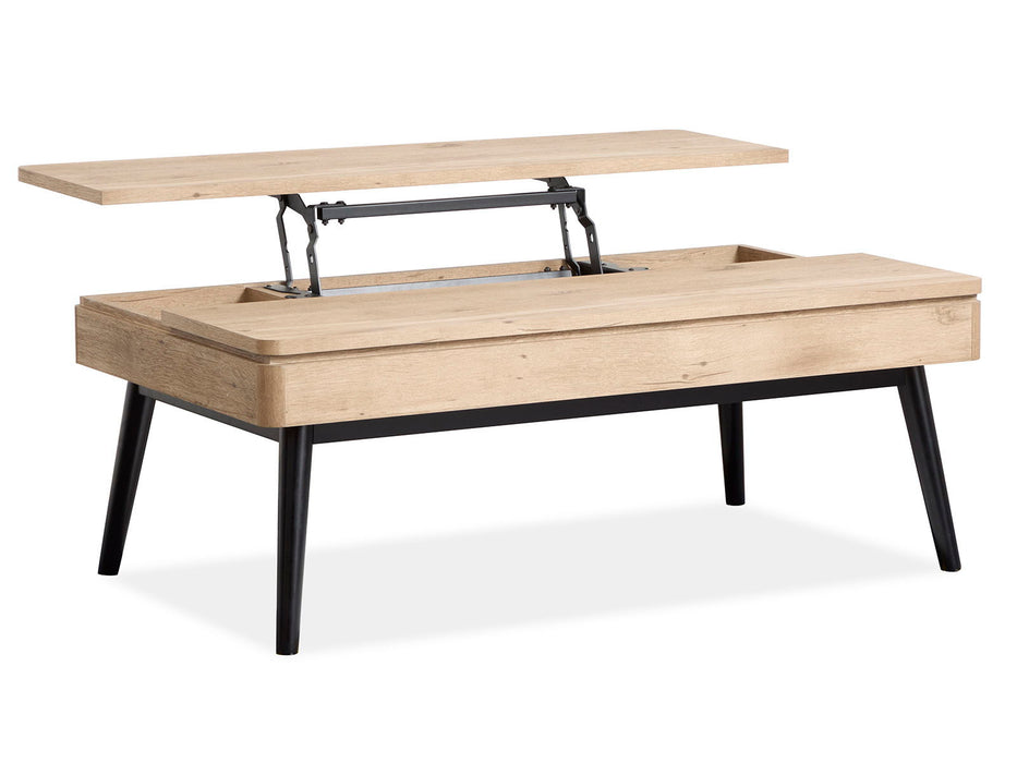 Fletcher - Lift Top Storage Cocktail Table - Driftwood Magnussen Furniture