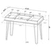 Writing Desk With 4 Hidden Storages - Brown Furniture Max