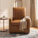 Manual Recliner Chair, 2 Position With 160° Adjustable Backrest For Living Room Noble House