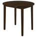 3 Piece Dining Set With Drop Leaf Table And Upholstered Chairs Furniture Max