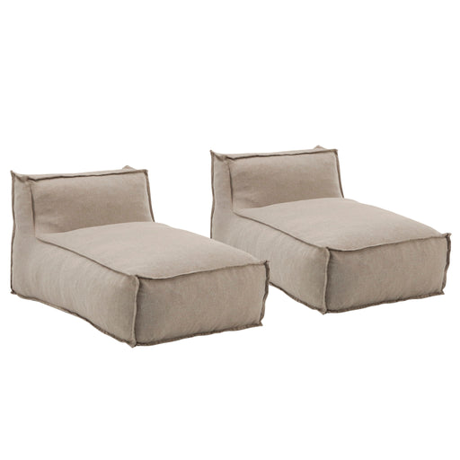 Ramona - Outdoor Bean Bag Lounge Chair Noble House
