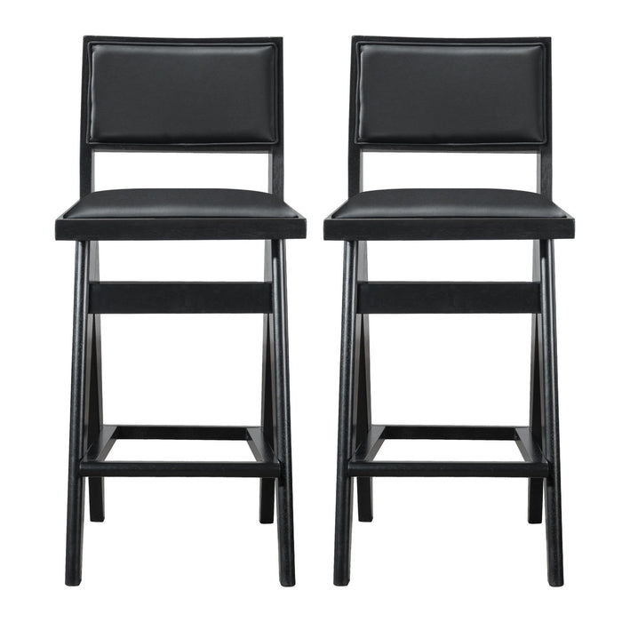 Keira - Bar Stool (Set of 2) - Black