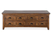 Bay Creek - Lift Top Storage Cocktail Table With Casters - Toasted Nutmeg Magnussen Furniture