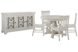 Bronwyn - 48" Round Dining Table Set Magnussen Furniture