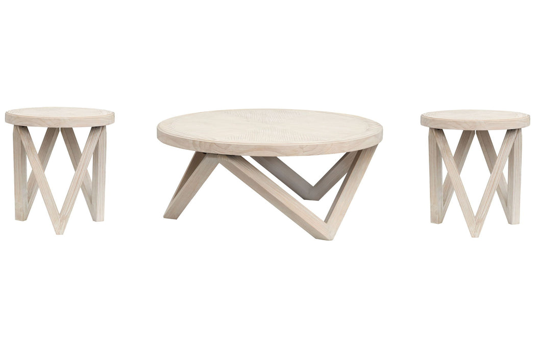 Bostwick - Round Cocktail Table Set Magnussen Furniture