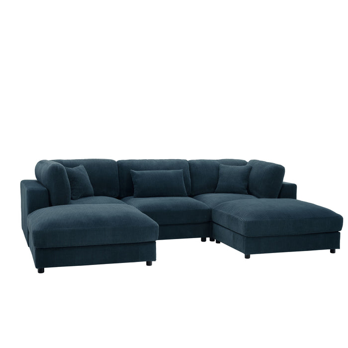 Modular Sectional & Custom Configuration, Toss Pillows Home Essentials