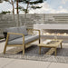Palmetto - Outdoor Sofa - Stone Gray Simpli-Home