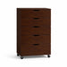Modern 5 Drawer Dresser With Wheels Home Essentials
