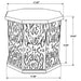 Watsonville - Octagonal Side Table - Natural Furniture Max