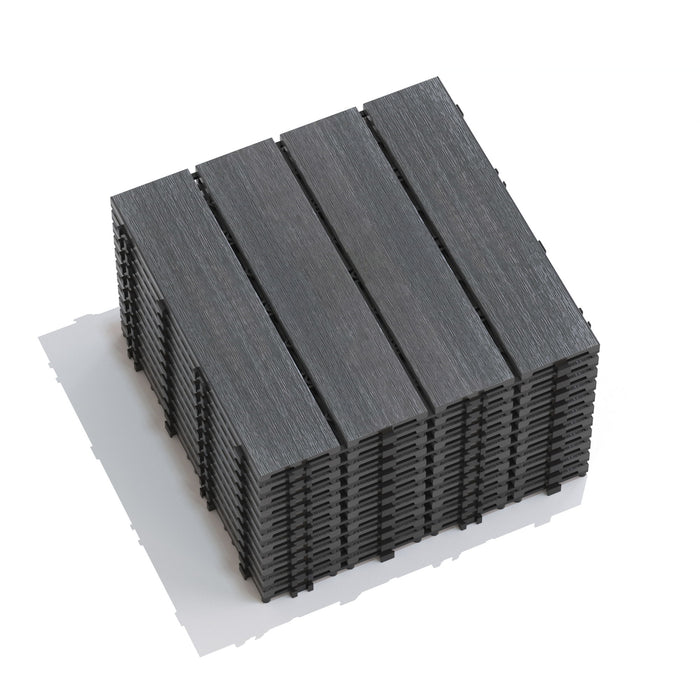 Patio Deck Tiles, Pack Of 22 Daily Nest