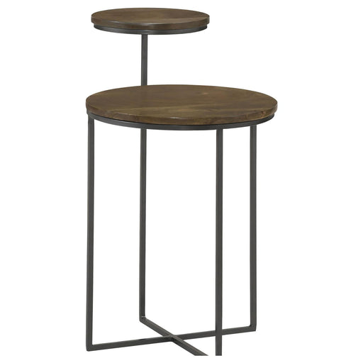 2 Tier Accent Table - Brown Furniture Max
