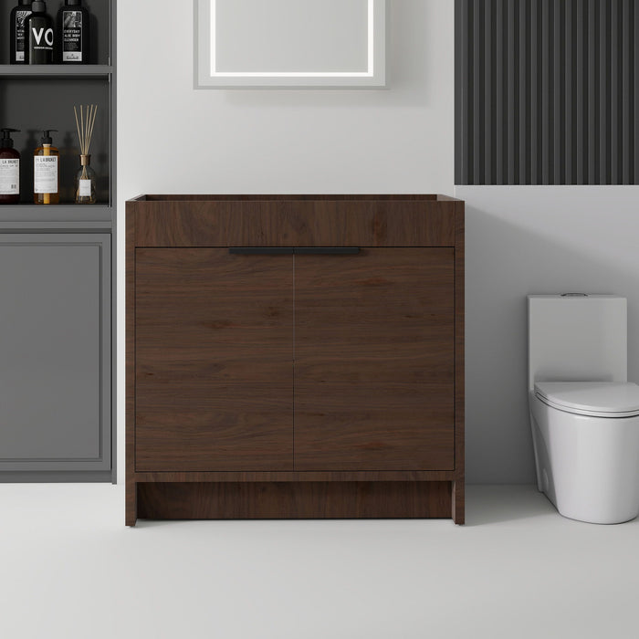 Freestanding Bathroom Vanity Cabinet With Soft Close Doors, Cabinet Only Home Essentials