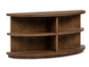 Oswald - Demilune Sofa Table - Brown Magnussen Furniture