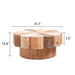 Flower Shaped Coffee Center Table For Living Room - Multicolor Home Essentials
