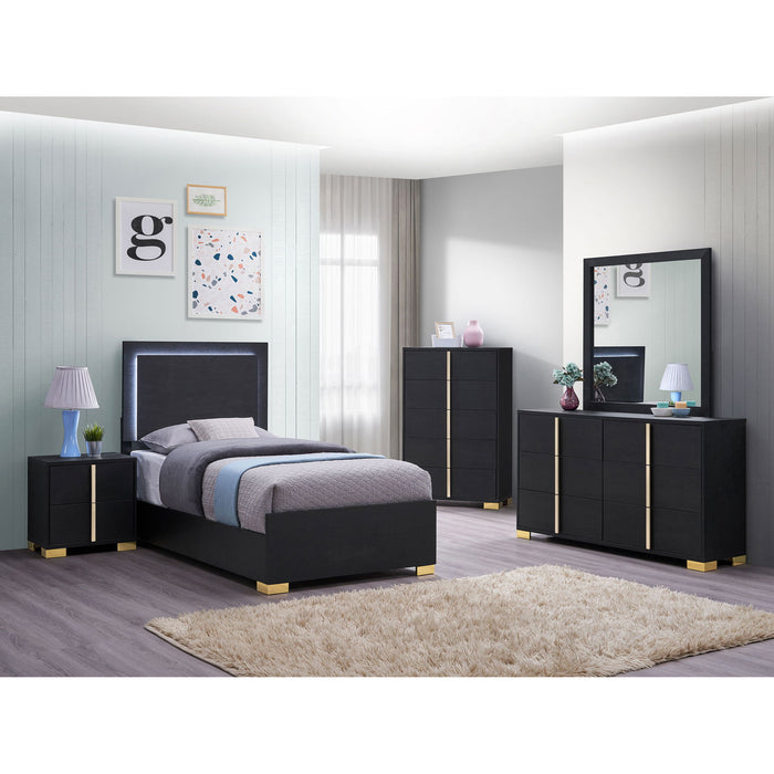 Bedroom Set With Accents Furniture Max