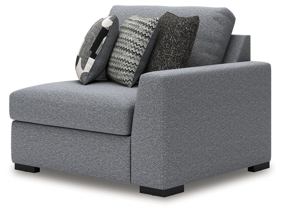 Bealton - RAF Corner Chair - Salt And Pepper