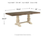 Bolanburg - Extension Dining Table - Brown / Beige Signature Design by Ashley®