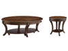 Winslet - Round Caster Cocktail Table Set Magnussen Furniture