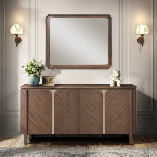 Ouida - Mirror - Brown & Gold ACME