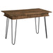 Writing Desk With 4 Hidden Storages - Brown Furniture Max