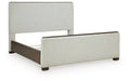 Radkin - Upholstered Panel Bed Signature Design by Ashley®
