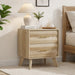 Medieval Double Drawer Bedside Table Home Essentials