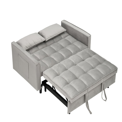 Sofa Bed With Pockets, 3 In 1 Convertible For Living Room Home Essentials