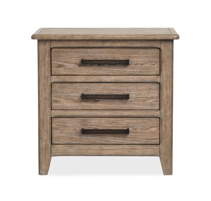 Claremont - Drawer Nightstand - Smokey Taupe Magnussen Furniture